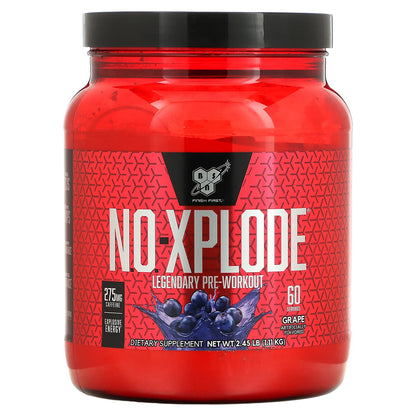 BSN NO-Xplode 60-Serving Supports Explosive Energy, Enhanced Endurance